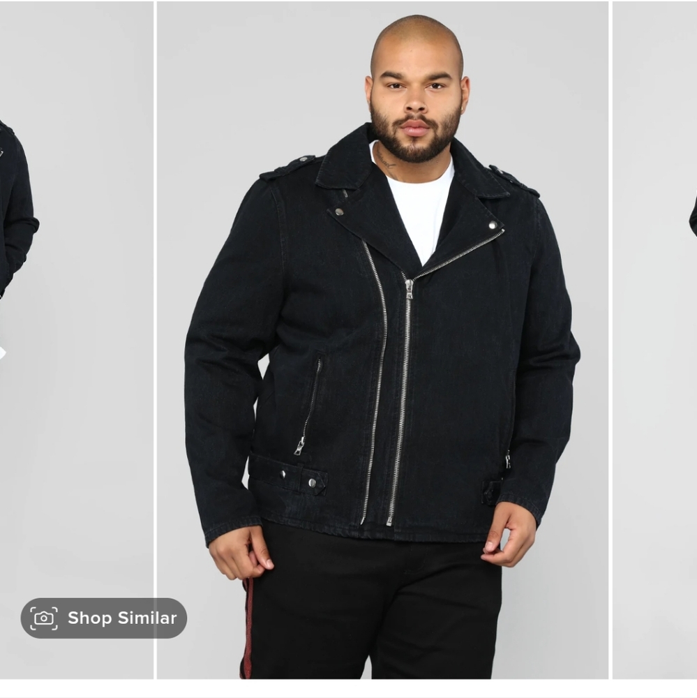 Men's Motto Denim Jacket